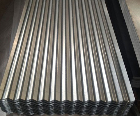 1000-2000mm Corrugated Steel Roofing Sheets GI Corrugated Zinc Roofing Sheet ISO