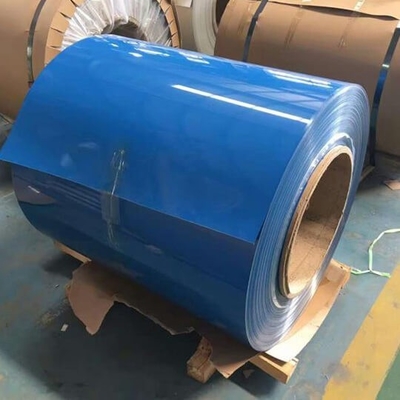 H24 H26 Temper Solid Metallic Coated Aluminum Coil 30mm-1800mm