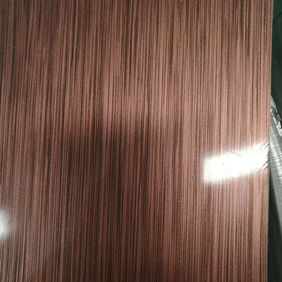 1050 1060 1100 H24 Temper PE Coated Aluminum Coil Brushed Aluminum Sheet