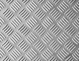 0.1&quot; To 0.5&quot; Thick Galvanized Steel Plate Skid Resistance Aluminum Checker Plate