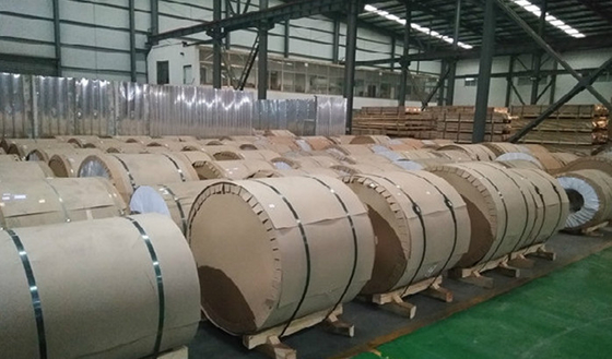 3mm-1500mm Width Coated Aluminum Coil Aluminum Coil Stock For Gutters