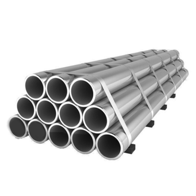 HL 2B BA 430 Stainless Steel Tubing Round Stainless Steel Pipe For Railing