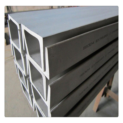 304 304L Stainless Steel Structural Sections 0.3mm-60mm Thick Stainless Steel Channel