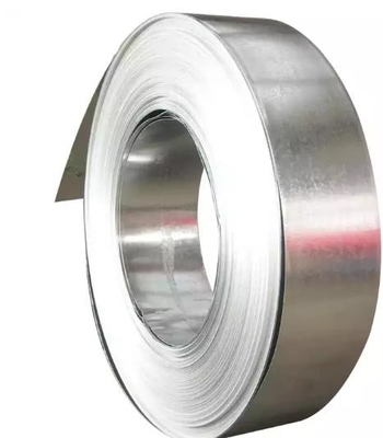 Cold Rolled Galvanized Steel Strip Coil 600-1250mm Chromated Galvanised Metal Strip