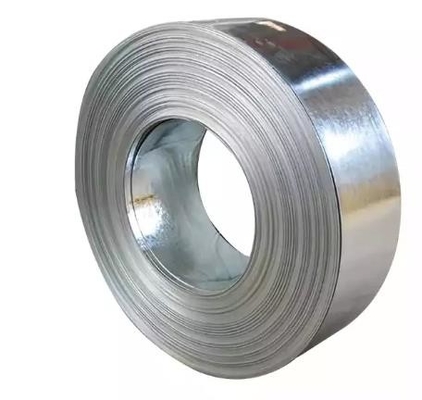 Cold Rolled Galvanized Steel Strip Coil 600-1250mm Chromated Galvanised Metal Strip
