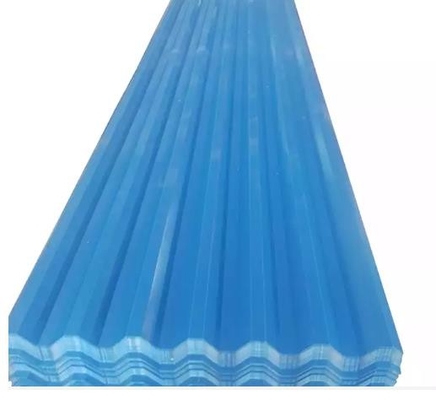 SGS Corrugated Steel Roofing Sheets PPGI Color Coated Corrugated Iron Roof Tiles