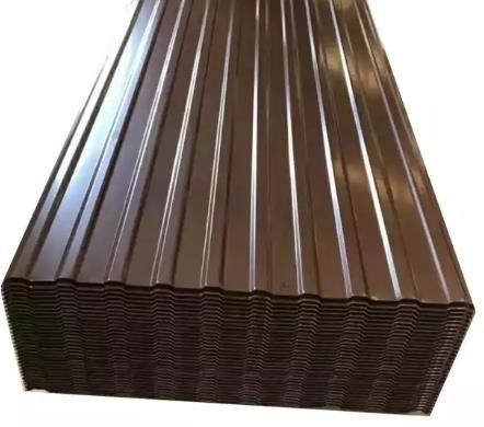 Prepainted Color Coated Zinc Aluminium Roof 3-120mm Thick Gi Corrugated Sheet