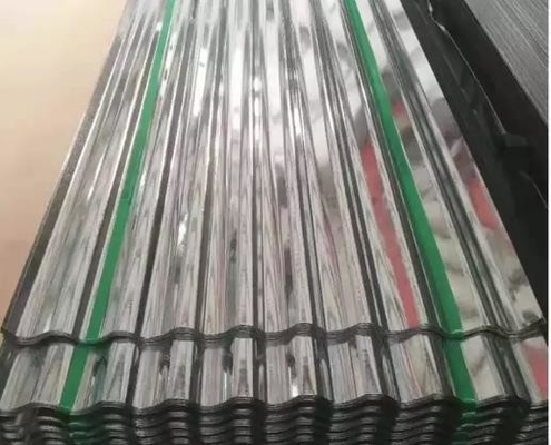 ISO9001 Corrugated Steel Roofing Sheets Zinc Color Coated Roofing Sheet