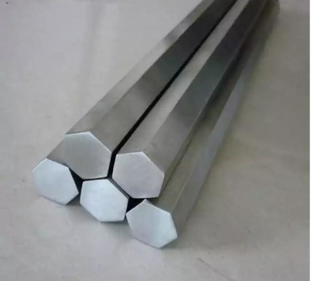 14in Length 308L Stainless Steel Rod Bar Crack Resistance SS Hexagonal Rod
