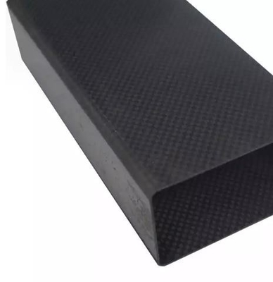 High Strength Carbon Steel Rectangular Tube 3k Carbon Fiber Square Tubing