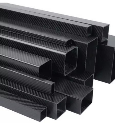 3K Twill Matte Carbon Fiber Rectangular Tube 600*600MM Carbon Fiber Square Tube