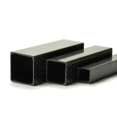 3K Twill Matte Carbon Fiber Rectangular Tube 600*600MM Carbon Fiber Square Tube