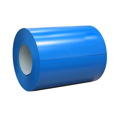 Prepainted 405電流を通されたPPGIの鋼鉄コイル色は5.00 Mm SGCCに塗った